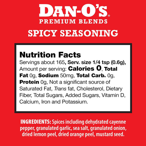 3 3 Pack (3.5 oz) Dan-O's Seasoning Small Bottle Combo | Original, Chipotle, & Spicy |