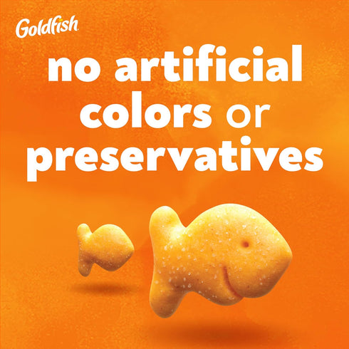 6.6 oz Goldfish Cheddar Cheese Crackers, Baked Snack Crackers, Bag