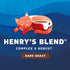 100% 6 (12 oz Seattles Best Coffee, Dark Roast Ground Coffee, Henry's Blend, Arabica, Bags Each)