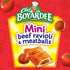 15 Oz (Pack 6) Chef Boyardee Mini Beef Ravioli and Meatballs, Can