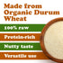 5 Food to Live Organic Italian Semolina Flour, Pounds - Premium Durum Wheat, Perfect for Pasta and Pizza Dough, Ideal