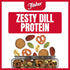 25 oz (Pack 1), 6 Fisher Dill Pickle Trail Mix, of Resealable Jar, Peanuts, Rye Crisps, Pretzels, Pepitas & Almonds, g