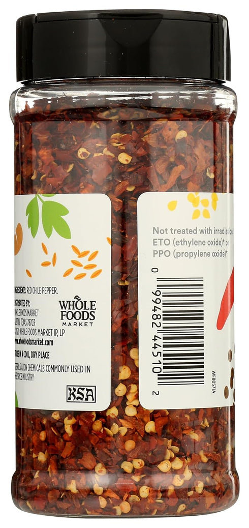 365 4.76 by Whole Foods Market, Crushed Red Chile Peppers, Ounce