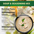 14.1 oz (20 Osem Mushroom Soup and Seasoning Mix - Mushroom Soup Mix, Seasoning Base with Onion & Potato, Vegan