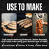 32-35mm 2530 lbs Bearded Butchers Natural Hog Casings Pre-Flushed, Edible Sausage Casing for of Meat Resealable Bag