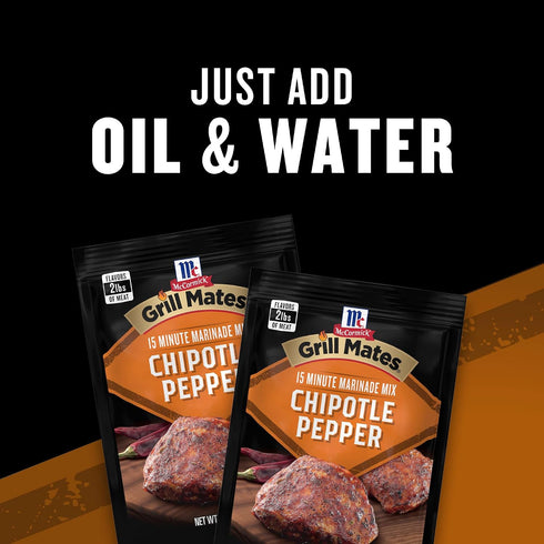1.13 oz McCormick Grill Mates Chipotle Pepper Marinade Mix