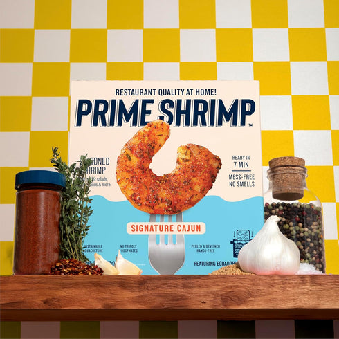 Frozen Prime Shrimp Signature | Cajun Seasoned All-Natural Shrimp