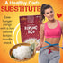 8 Packs Fusion Select Organic Konjac Noodles - Shirataki Rice Plant-Based Substitute - Vegan Konjac Rice