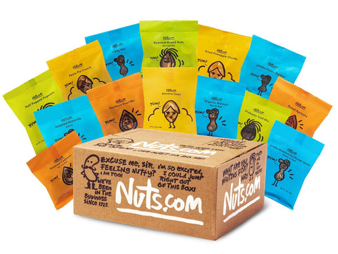 Nuts.com - Nuts and Dried Fruits Snack Box Gourmet Mix Assortment for