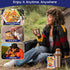 Egcina 6.5oz 100% 11 Freeze-Dried Seafood & Vegetable Mix - Natural Dehydrated Ramen Toppings for Soups, Mixed