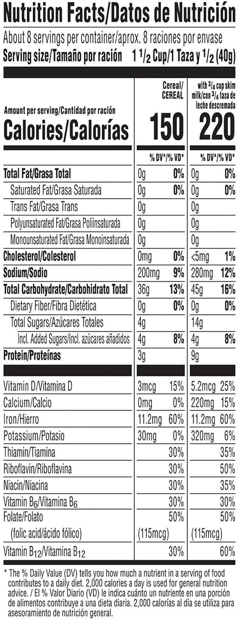 Kellogg's RICE KRISPIES 12oz , Breakfast Cereal, Box