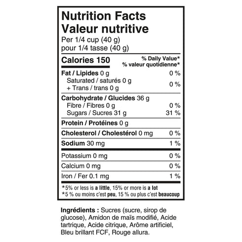 Maynards Bassetts 150g/5.25 oz., Maynards Sour Patch Kids, Berries, Candy, Imported from Canada)