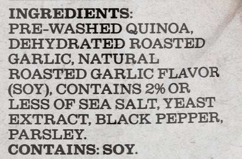 5.46 oz Roland Roasted Garlic Quinoa
