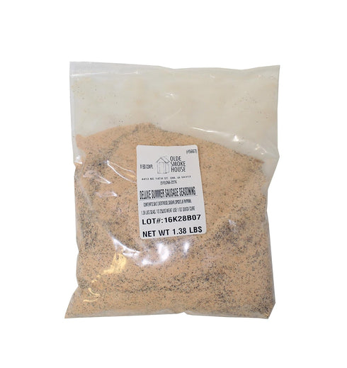 Summer 23.04). 1.38 lb. 1 oz. Hunter's Kit (Deluxe Sausage, Kit includes Seasoning, Quick Cure. Gluten free. Excellent