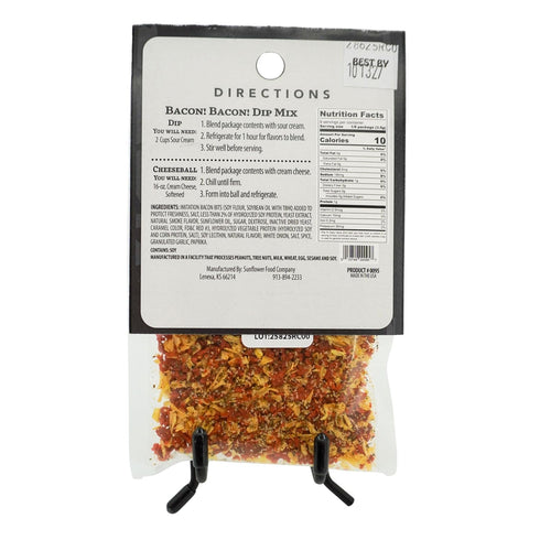 Generic .9 oz Bacon Bacon Dip & Cheeseball Mix | | GB's Kitchen
