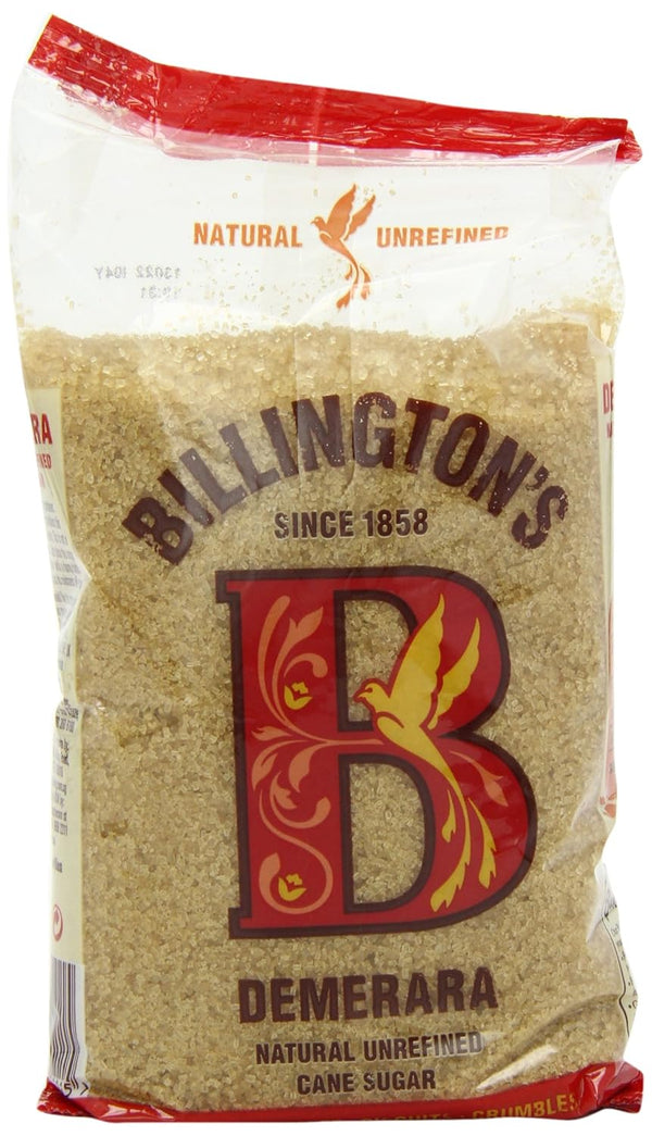 Billington's Natural Demerara Unrefined Cane Sugar (500g)
