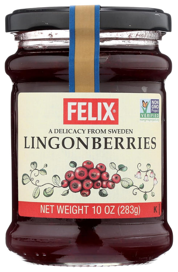 Felix Lingonberry Wild Jar, , 10 Ounce