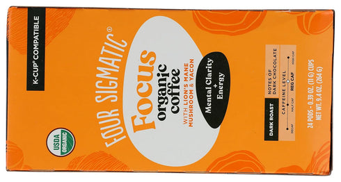 24 Count Four Sigmatic, Coffee Pods Think Organic
