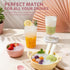 2.2 lbs (1 Soeos Lychee Flavored Coconut Jelly Strips, Kg), Lychee Jelly for Boba Tea, Sweet and Chewy Tropical Snack