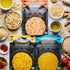 7 oz (Pack 6) Mina Pearl Couscous, With Turmeric & Ginger, Ready to Eat, Couscous Pearls, Microwavable Meals & Side