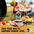 12.5 Hi-Tone White Bbq Sauce, Mayo Bbq Seasoning and Dipping Sauce with Vinegar and Lemon, Gluten-Free White Sauce