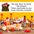 4 pack, 5oz Torchbearer Hot Ones Variety Hot Sauce - Garlic Reaper, Son Of Zombie, Zombie Apocalypse, Headless