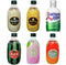 PARSIC Tomomasu Japanese Soda Cider Soft Drink, 10.14Fl oz Each (Pine, Durian, Mango,