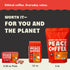 12 oz, Pack 3, Peace Coffee Blue Ox Blend Medium Roast Whole Bean Coffee, of Organic Fair Trade, Creamy, Mild Flavor