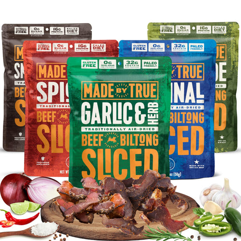 Made by True Beef Sliced Bites Ultimate Variety (2 Ounce, Pack of