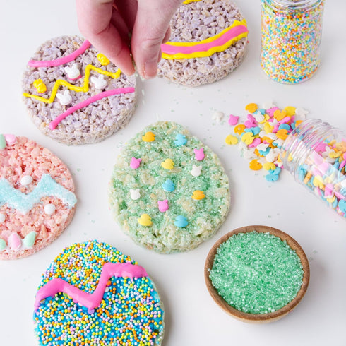 Sweets Indeed Sprinkles, Easter Sprinkles, 4 Pack Edible Mix, Perfect for Cake Decorations, Baking, Ice Cream, Cookies