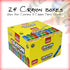 24 3 Taffy Candy in Crayon Boxes - Unique Candy for Party Favors for Kids Novelty Candy, Goodie Bag Stuffers - Taffy