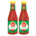 ABC Hot Sweet Chili Sauce, Spicy Hot Sauce, Sambal Chili, Dipping BBQ, 11.3oz / 335ml, Pack of 2