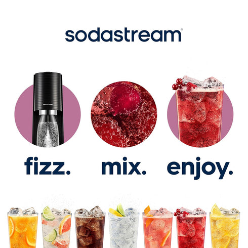 (440ml, Pack 4) SodaStream MTN Dew Code Red Zero Sugar Drink Mix