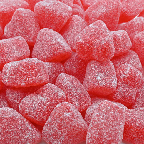 (2 Lb) Candy Retailer Valentine's Day Cherry Jelly Hearts