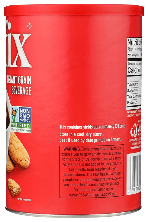 7.05oz (Pack 1) Cafix All Natural Instant Coffee Substitute & Alternative