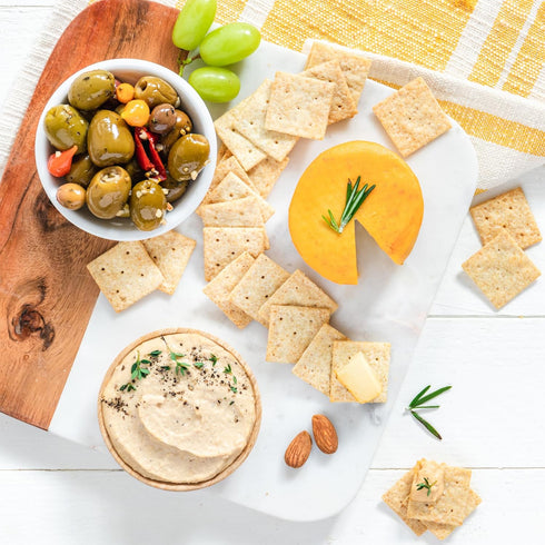 Packs, Packs, 8 (Pack 1) Simple Mills Almond Flour Crackers Snack Sea Salt, Healthy Snacks for Kids, Individual Gluten