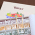 36 Biteyz Original Turkish Delight, Vegan Candy Gift Box - Assorted Gourmet Fruit Snacks with Lemon, Apple, Orange