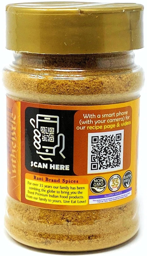 Rani Cumin (Jeera) Powder Spice, 3oz (85g) PET Jar, All Natural, Vegan, Gluten Friendly