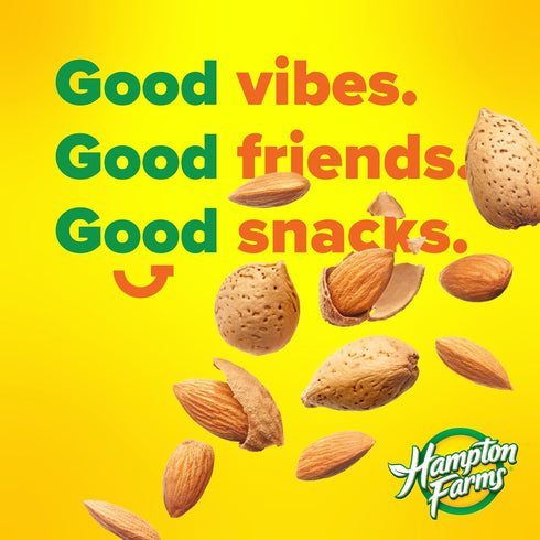 40 oz (1 Pack) Hampton Farms - Super Extra-Large Sweet Honey Roasted Peanuts Resealable Bag Crunchy Glazed Snack