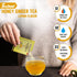 Elephant Park 30 Packets 18 Natural Honey Ginger Root Herbal Crystals Instant Beverage Grams Made With Real Pure Honey