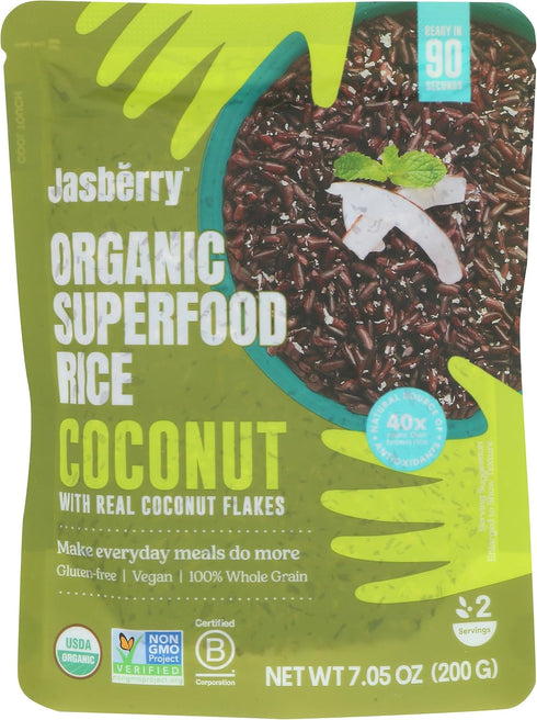 Jasberry Rice Org W/Cocnut Rte 7.05 OZ