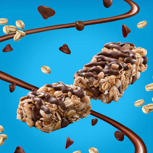 14.1 oz, 10 (Pack 2) Fiber One Chewy Bars, Oats & Chocolate, Fiber Snacks, ct