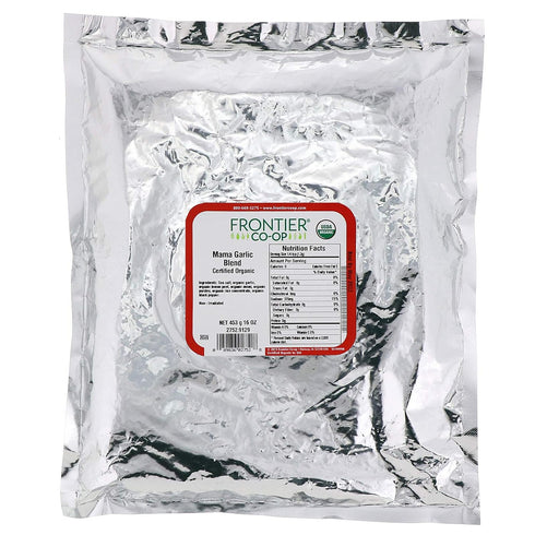Frontier Co-op Mama Garlic, Certified Organic, Kosher | 1 lb. Bulk Bag