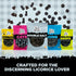 Gustaf's Dutch Licorice Double Salt Coins, 5.2oz Bag of Salted Black Licorice Treats