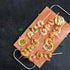 Set 12 8 1.5 Onlyfire Himalayan Salt Block Cooking Plate with Steel Tray x x for Cooking, Grilling, Cutting and Serving