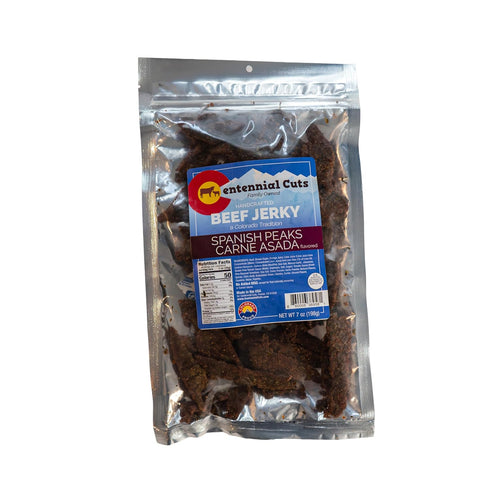 Centennial Cuts Beef Jerky Spanish Peaks Carne Asada, High Protein, 7 oz