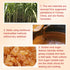 Whitejianpeak 10.58oz/300g Chinese Rock Sugar for Pho & Cooking, Medium-sized Yellow Rock Sugar