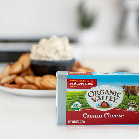 Organic Valley Cream Cheese Block - Organic & Delicious