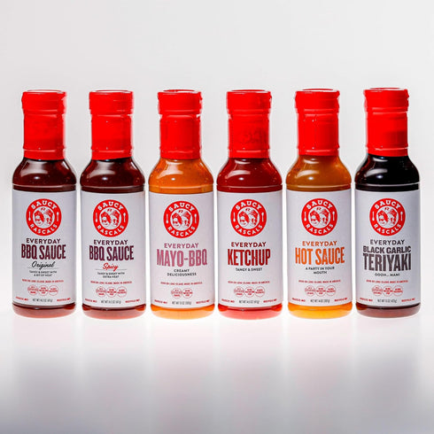 Saucy Rascals Everyday Ketchup - Tangy & Sweet. Born on Long Island and Made in America. No high fructose corn syrup.