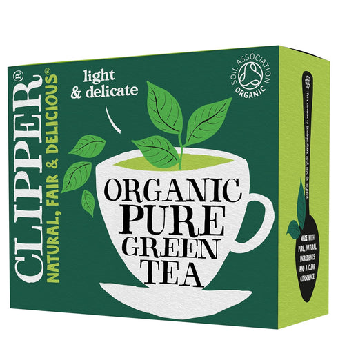 Clipper Pure Green 80 Teabags (Pack of 3, Total 240 Teabags)